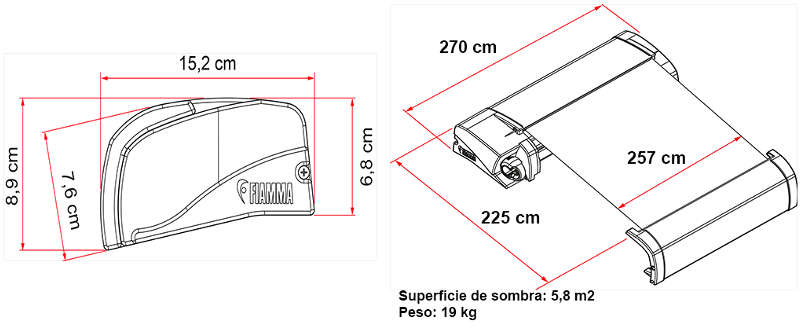 medidas f40 270 campersturia